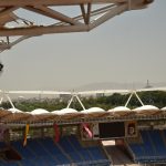 استادیوم استان قدس دسترسی با طناب لایف لاین